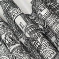 Cotton Border Embroidery Fabric